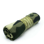 Velosso Polar Fleece Camouflage Blanket