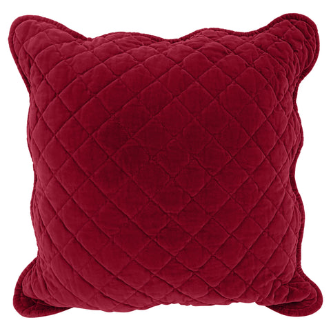 Intimates Sanzio Red Velvet Cushion Cover