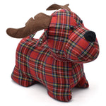 Velosso Weighted Tartan Scotty Dog Door Stop
