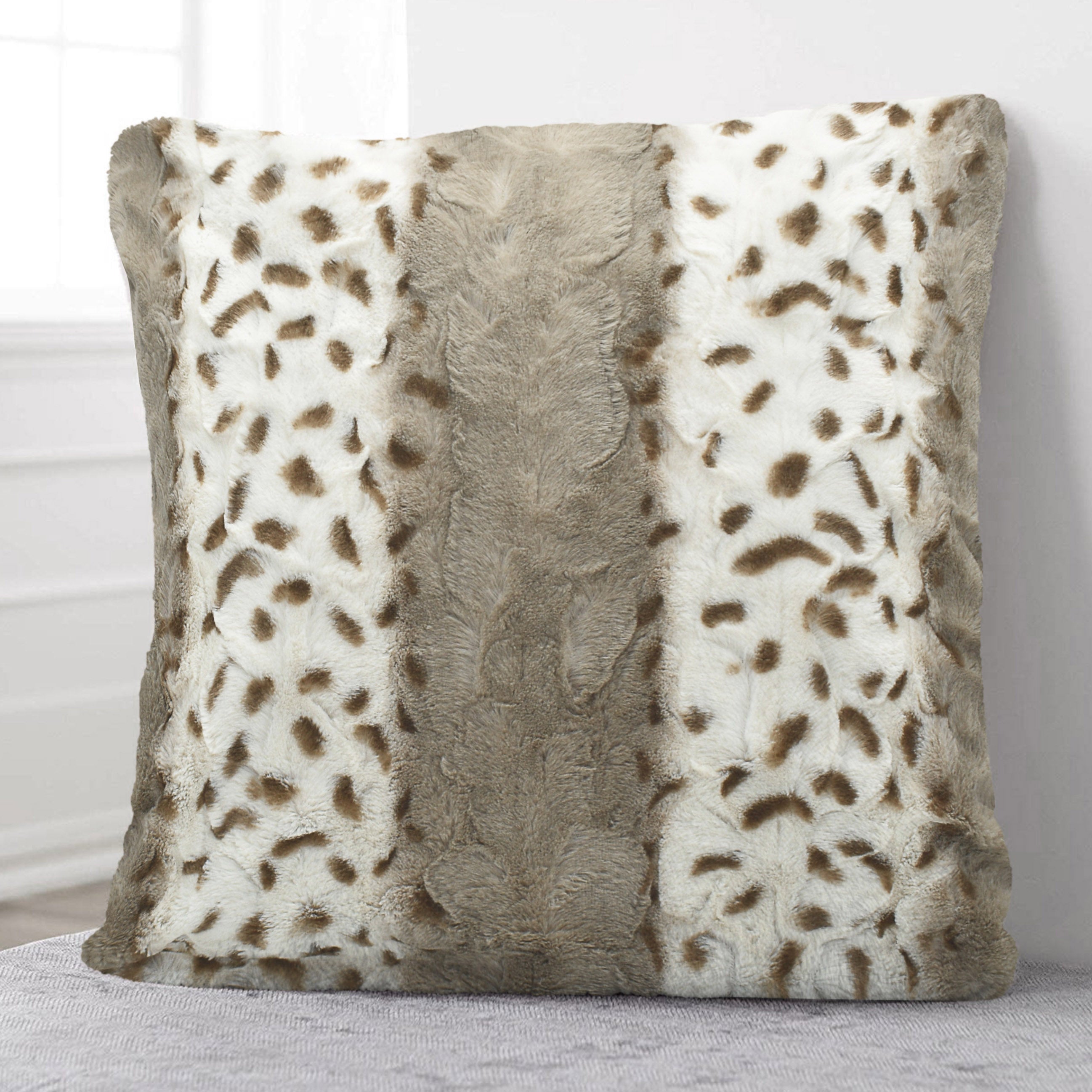 Velosso Simba Faux Fur Cushion Cover Linens Online