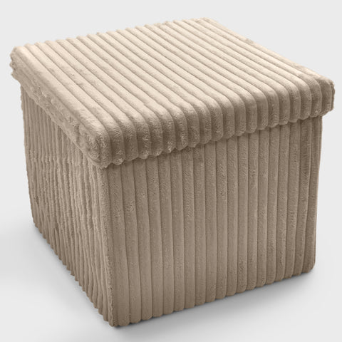 Velosso Corduroy Storage Box Natural