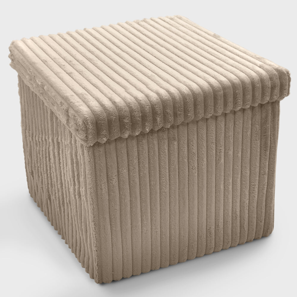 Velosso Corduroy Storage Box Natural
