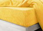 Velosso Ochre Teddy Fleece Fitted Sheet
