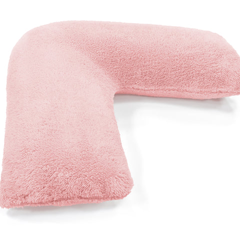 Velosso Teddy Fleece V Pillowcase Blush Pink