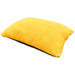 Velosso Teddy Fleece Ochre Floor Cushion