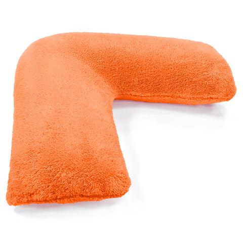 Velosso Orange Teddy Fleece V Pillowcase