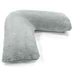 Velosso Silver Teddy Fleece V Pillowcase