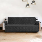 Velosso Teddy Soft Charcoal Water Repellent Sofa Protector