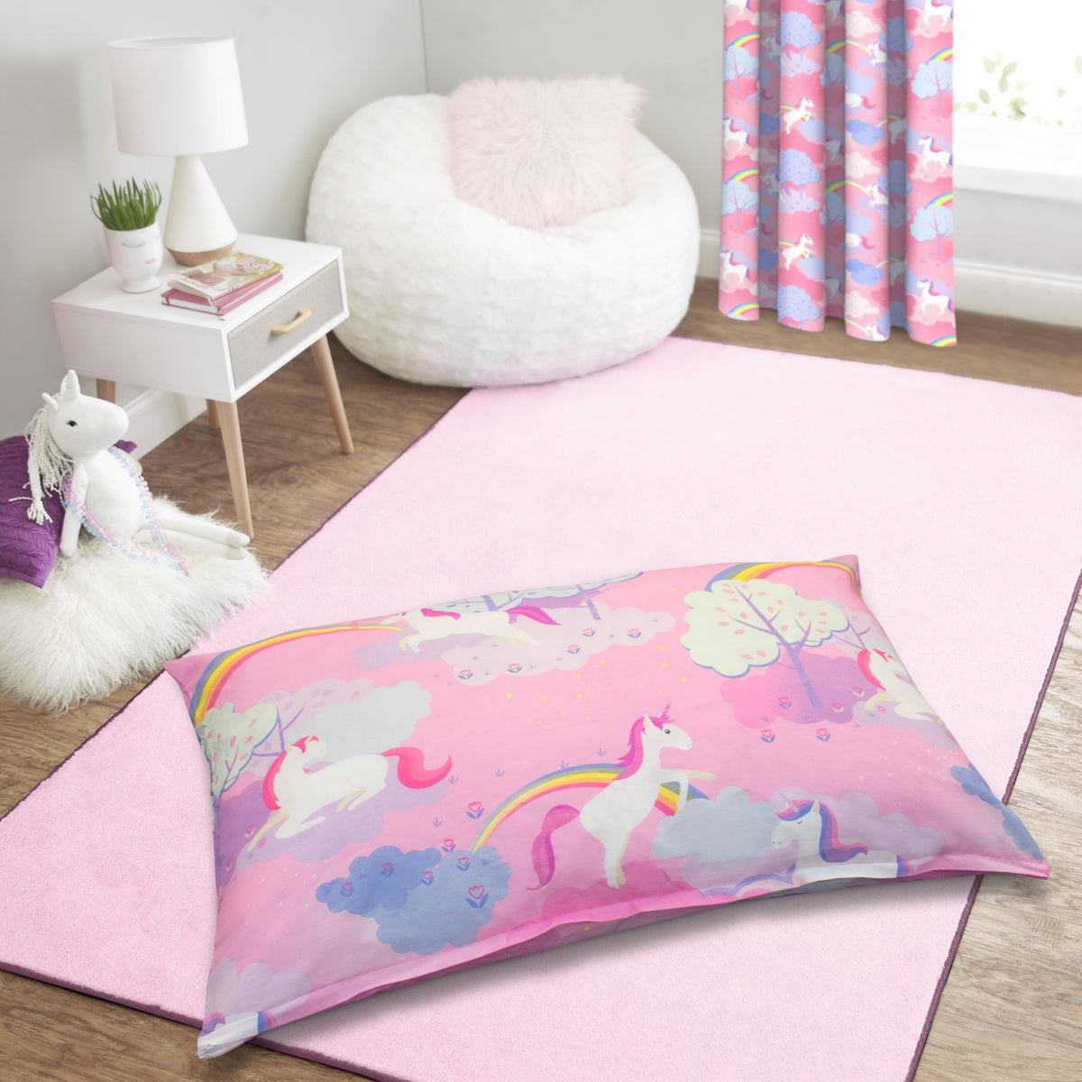 Unicorn floor cushion store