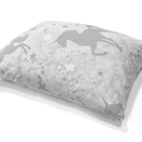 Velosso Unicorn Glow In The Dark Grey Floor Cushion