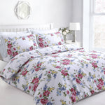Velosso Vintage Floral Duvet Cover & Pillowcase Set