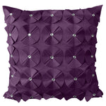 Intimates Vogue Aubergine Diamante Cushion Cover