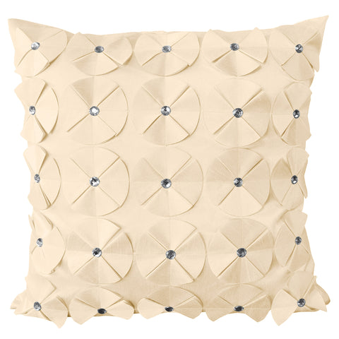 Intimates Vogue Cream Diamante Cushion Cover