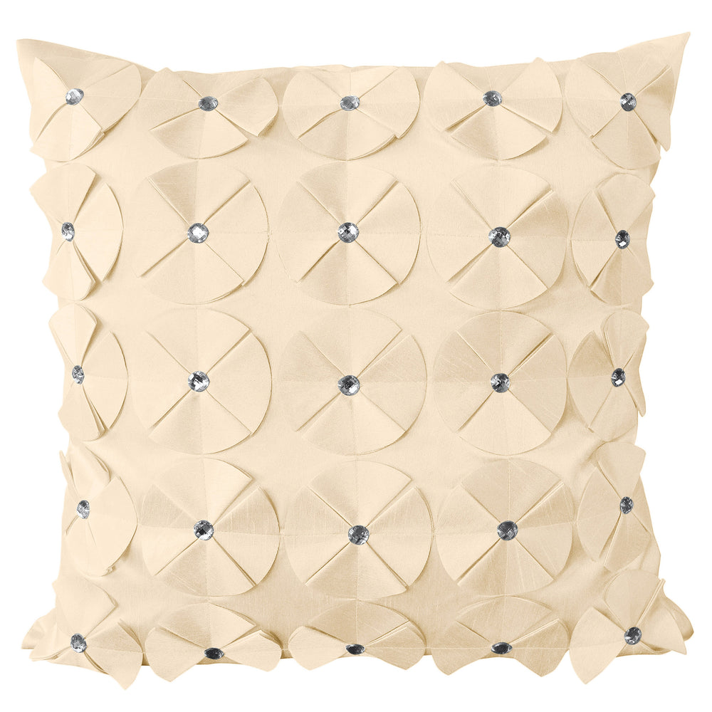 Intimates Vogue Cream Diamante Cushion Cover