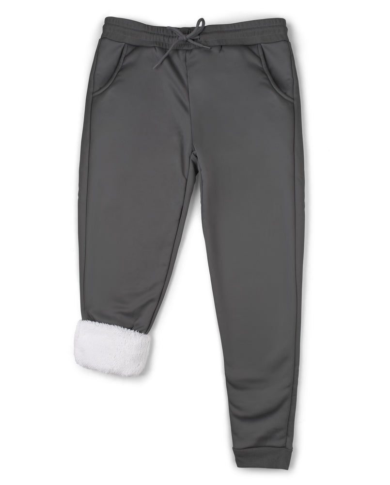 Velosso Charcoal Knitted Jersey Joggers