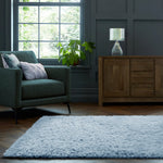 Home Republic Montana Seafoam Super Soft Teddy Fur Floor Rug